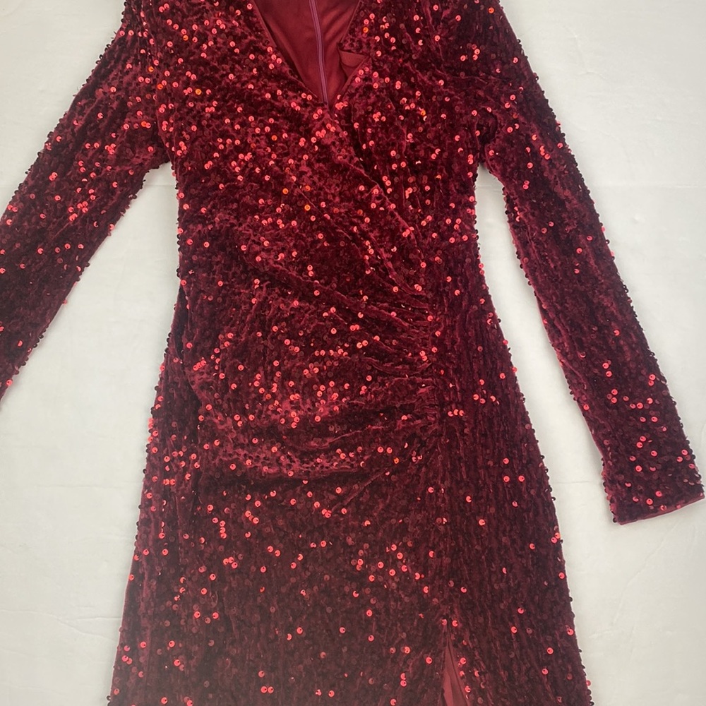 Women velvet gown - Picture 4 of 8